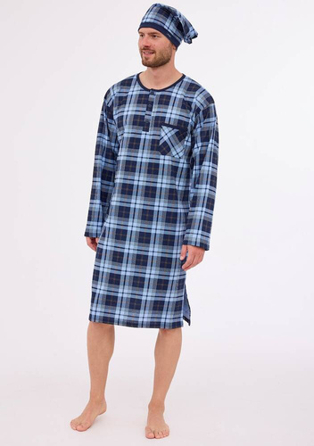 Koszula męska 110/28 Cornette granatowy