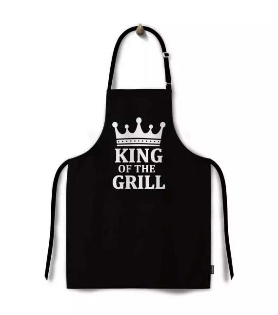 Fartuch kuchenny King of the grill Domarex czarny