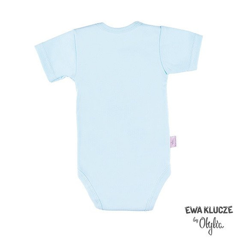 Body niemowlęce  "LITTLE CHAMPION" dla dziewczynki Ewa Klucze grafit
