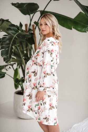 Szlafrok bambusowy Magnolie Milk&Love 