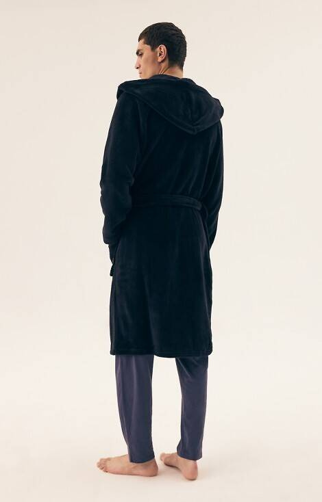 Szlafrok Męski 42769 Orbit Henderson -navy