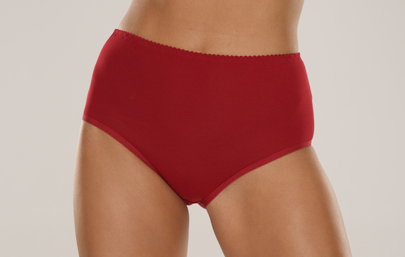 Figi wysokie 018 Sara De lafense - bordowy