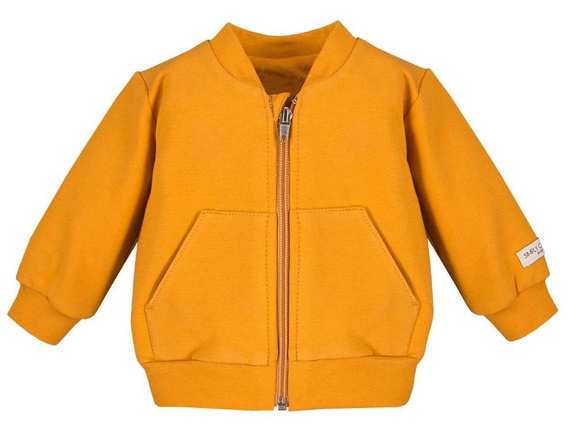 Bluza dresowa rozpinana "SIMPLY COMFY" Ewa Klucze- miodowy