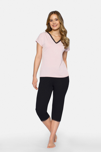 Piżama Damska Cleo Babella - różowy