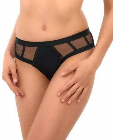 Figi damskie 2520 Lupoline- czarny