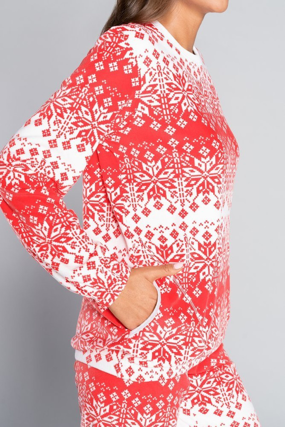 Polarowy Komplet Damski Snow Italian Fashion - szary