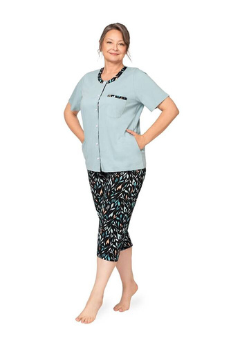 Piżama damska 261 Olga I Martel - turkusowy