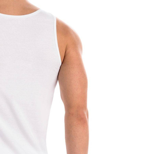 Teyli Podkoszulek Męski Bawełniany Eli - biały 