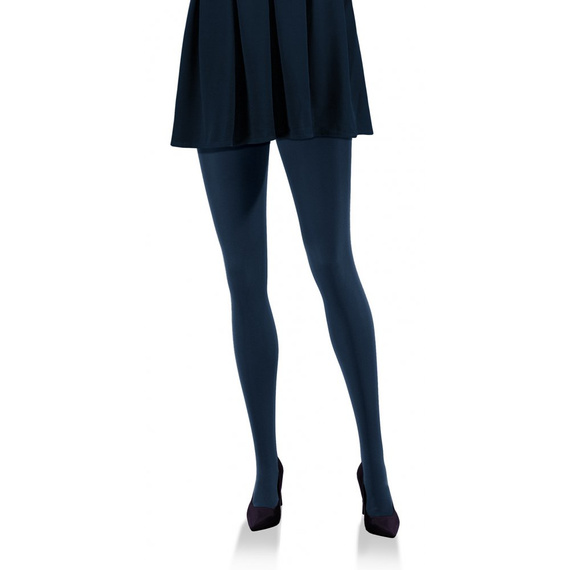 Gerda Rajstopy akrylowe, ciepłe 100den Sesto Senso- granatowy