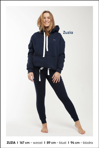 Bluza z kapturem MI° hoodie Misimi - granat 