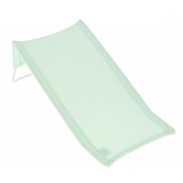 Leżaczek kąpielowy gruba frota turkus