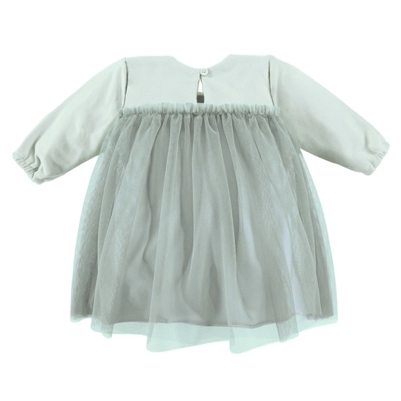 Sukienka tiul z długim rękawem Ceremony Eevi - zielony