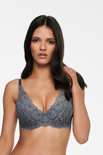 40370 Hasley Biustonosz push-up Henderson szary