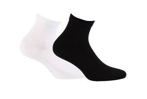 U94.3N4 AG+ Sportive Zakostki Skarpety gładkie Wola - czarny 999