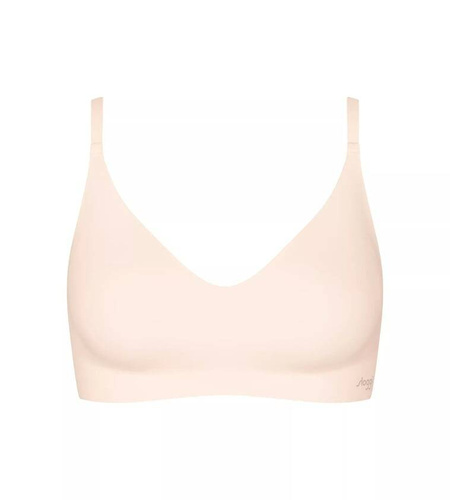 Miękki biustonosz Braletka Zero Microfibre 2.0 Bralette Sloggi - angora