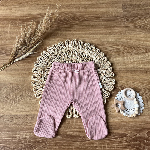 Półśpiochy niemowlęce PDAG006 EkoBaby Mamatti - różowy