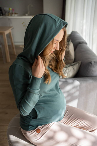 Bluza do karmienia Milk Please Milk&Love morska zieleń