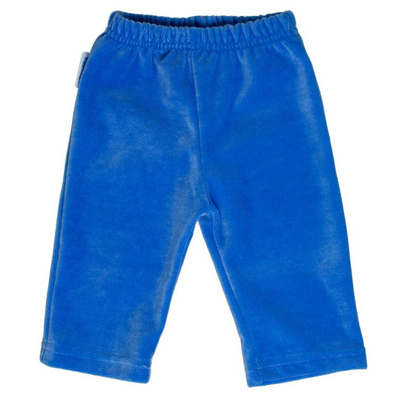 Spodnie niemowlęce welurowe Martex seledynowe