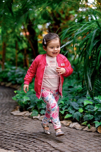 Bluza dresowa "PEONY" Ewa Klucze-  róż