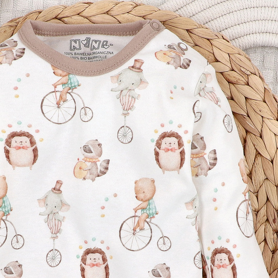 Nini Circus – body niemowlęce z organicznej bawełny, antyalergiczne, ekologiczne