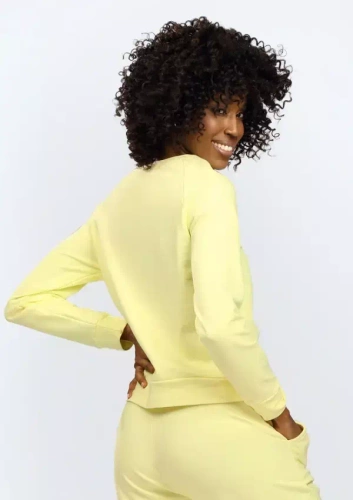 Bluza dresowa Wenezja Dkaren - żółty