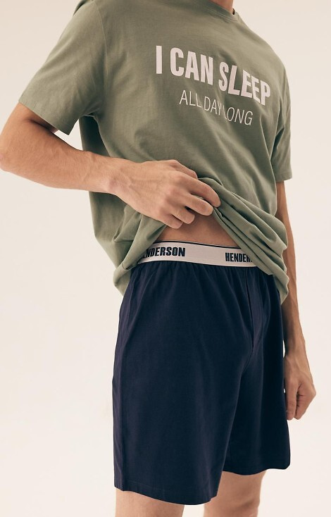 Piżama Męska 42614 Sleeper Henderson - zielony