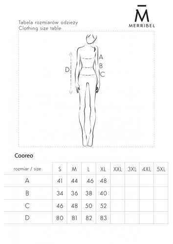 Sukienka na ramiączkach Cooreo D63 Merribel - blue