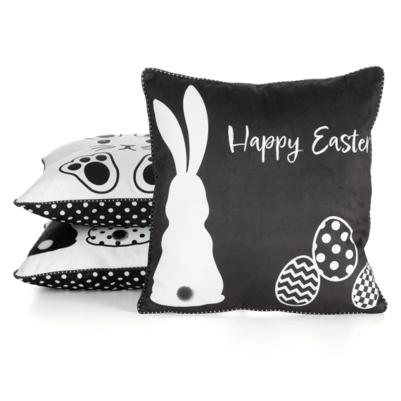 Poszewka wielkanocna Wiosna 5 z welwetu Eurofirany