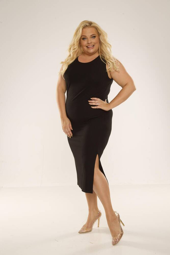 Sukienka damska 707 Freya De Lafense - czarny