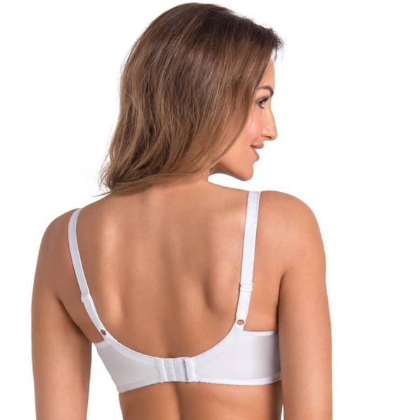 Biustonosz usztywniany Marte Teyli - biały