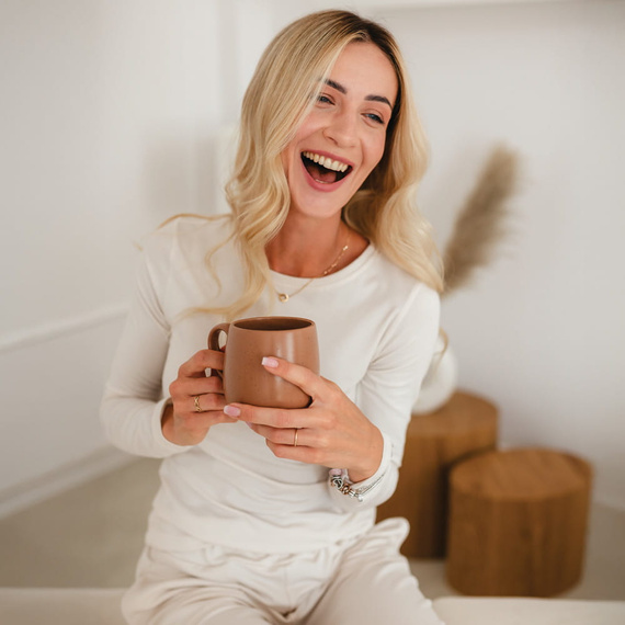 Bluzka Damska Eevi for Women z Długim Rękawem – Komfortowa Dzianina, Klasyczna