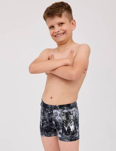 Bokserki Kids Boy 700/144 Wolf 2 Cornette czarny