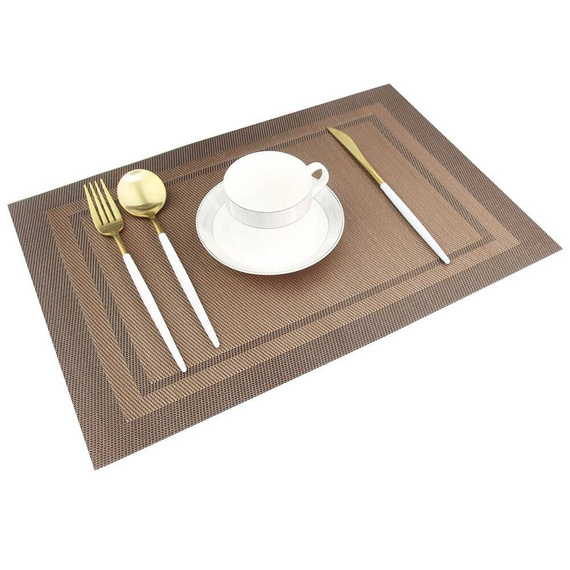 Podkładka na stół Americano wodoodporna Spod Igły i Nitki grafitowy