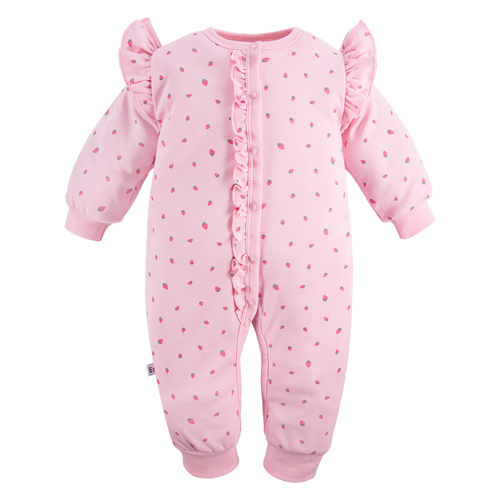 Pajac bez stópek Strawberry & Love Eevi- różowy