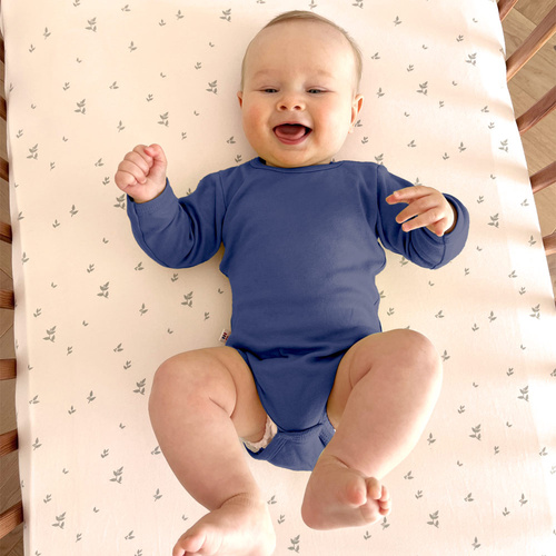 Body z długim rękawem Run&Fun Eevi- granat