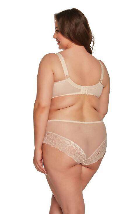 Biustonosz półusztywniany BSM 1207 Hannah Maxi Gaia- beżowy