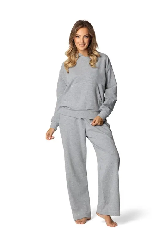 Komplet dresowy DK-K-B8 Dkaren - szary