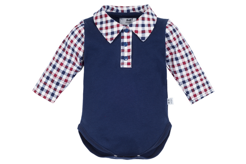 Body Polo M41P Little Gentleman Marija - granatowy