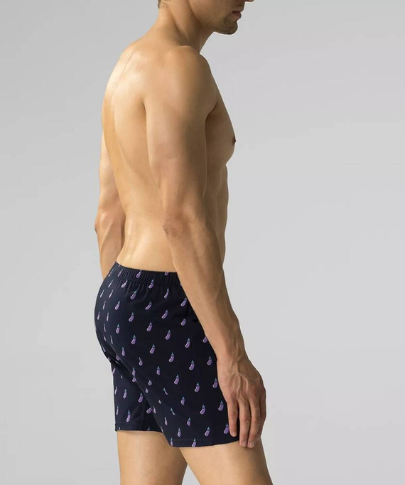 Bokserki męskie 2MBH-002 Atlantic granatowy zielony