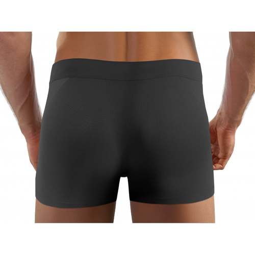 Bezszwowe bokserki męskie BM07 Solar Sesto Senso - grafitowy 