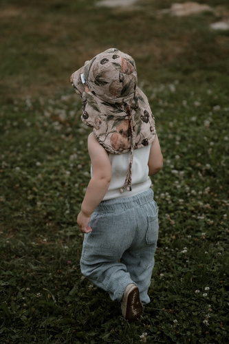 Kapelusz przeciwsłoneczny bambusowy Taste of summer Makaszka