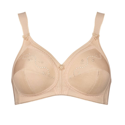 Biustonosz miękki Doreen + Cotton 01 N Triumph- biały