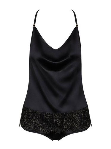 Komplet Agatya Obsessive - czarny