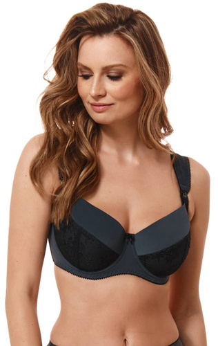 Biustonosz do karmienia miękki MM29 Kostar- grafitowy