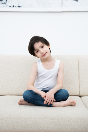 Podkoszulek dla chłopca Tomi Italian Fashion- biały