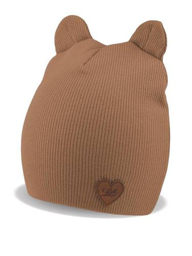 Czapka prążkowana CP002 Girl Noviti - 03 beżowy