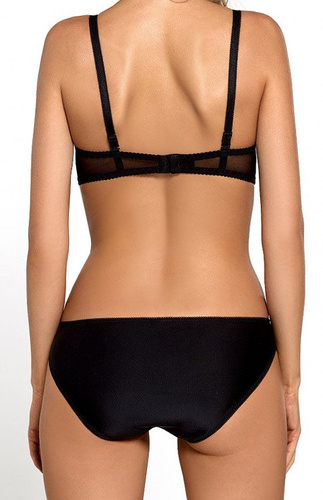 Olga Biustonosz push-up Nipplex czarny