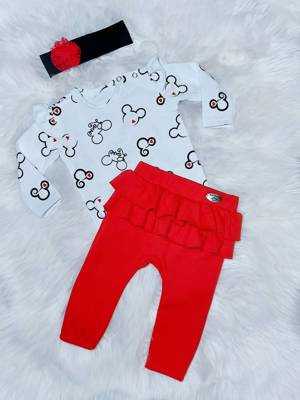 Body z długim rękawem Love Bambarillo biały