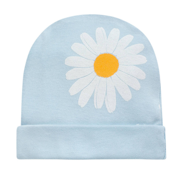 Czapka bawełniana Daisy Pinokio - niebieska