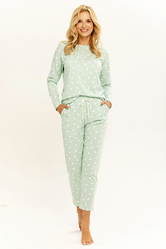 Piżama Damska 2979 Chloe Taro- zielona 